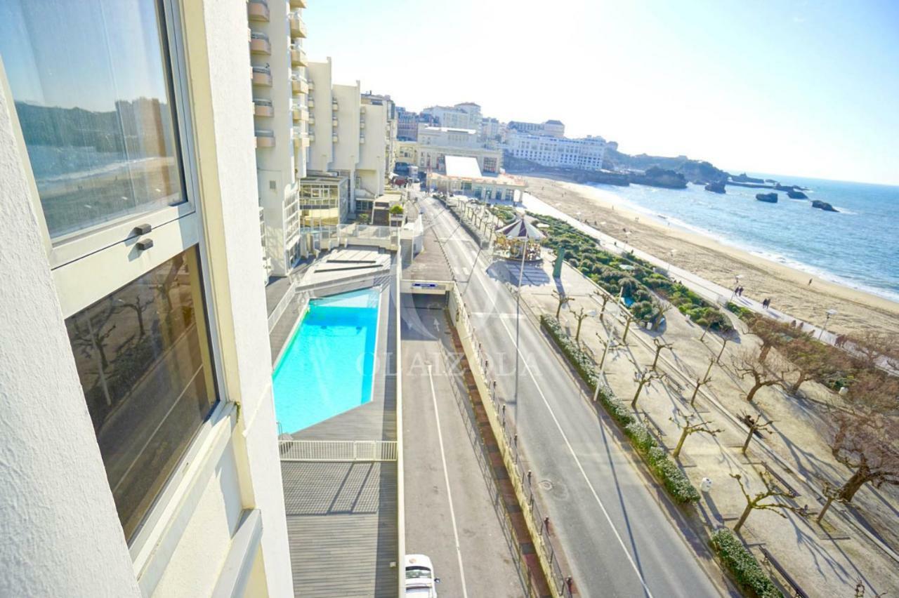 Appartement Bord De Mer Biarritz Bagian luar foto