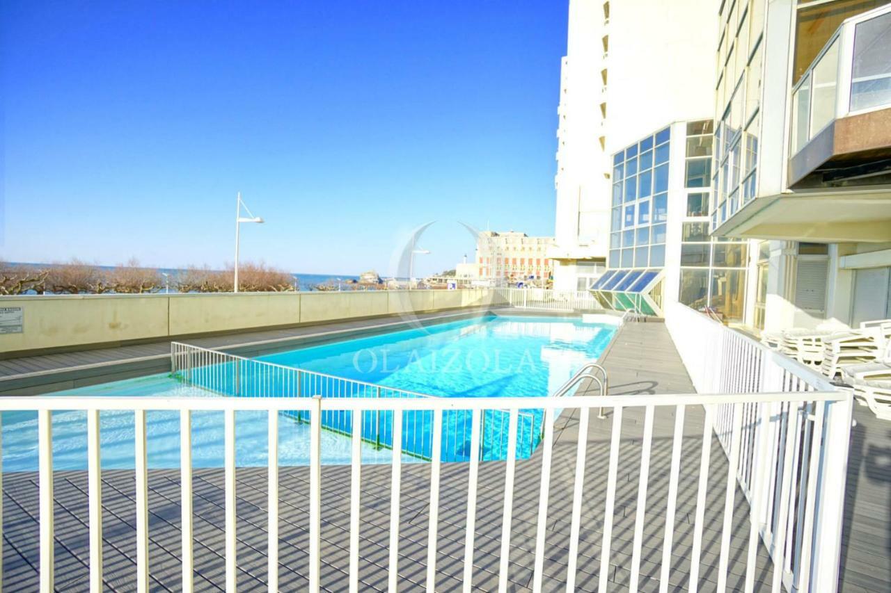Appartement Bord De Mer Biarritz Bagian luar foto