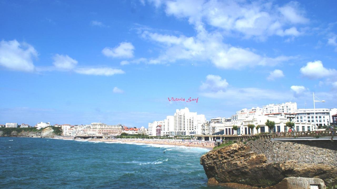 Appartement Bord De Mer Biarritz Bagian luar foto